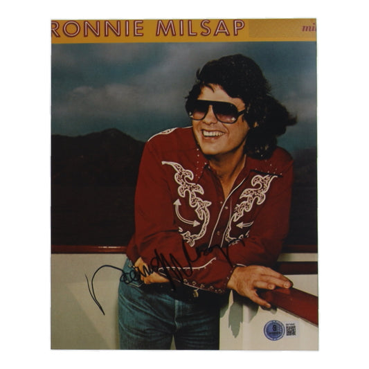 Ronnie Milsap Signed 8x10 Photo (Beckett)
