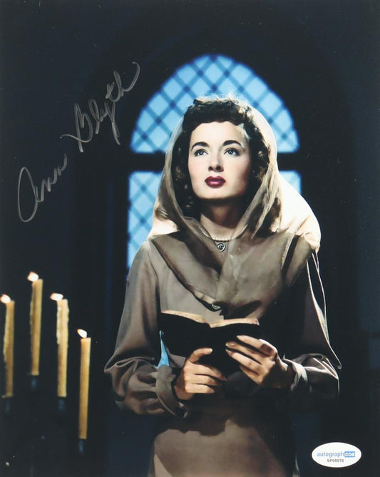 Ann Blyth Signed 8x10 Photo (ACOA) - Mildred Pierce