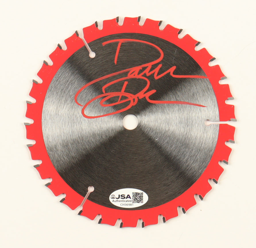 Darren Lynn Bousman Signed "Saw" Buzzsaw Blade (JSA)