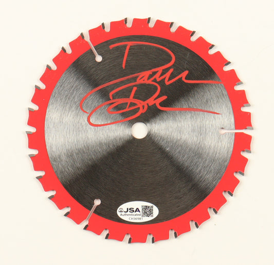 Darren Lynn Bousman Signed "Saw" Buzzsaw Blade (JSA)