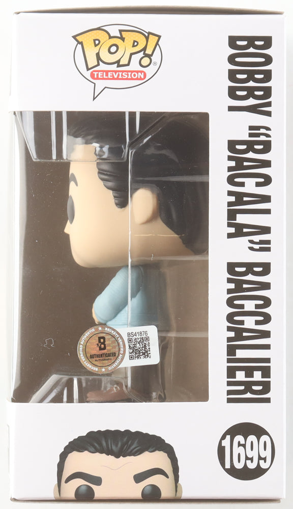 Steve Schirripa Signed (Beckett) "The Sopranos" #1699 Bobby "Bacala" Baccalieri Funko Pop! Vinyl Figure - Bobby Baccalieri