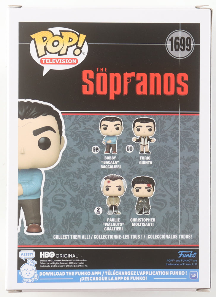 Steve Schirripa Signed (Beckett) "The Sopranos" #1699 Bobby "Bacala" Baccalieri Funko Pop! Vinyl Figure - Bobby Baccalieri