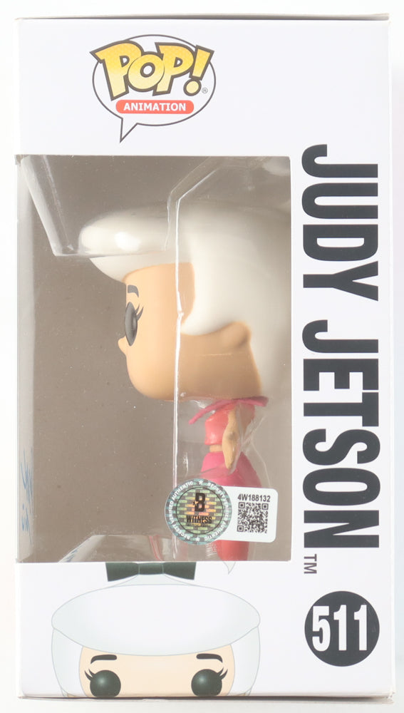 Danica McKellar Signed (Beckett) "The Jetsons" #511 Judy Jetson Funko Pop! Vinyl Figure - Voice of Judy Jetson in The Jetsons & WWE: Robo-WrestleMania! | Beckett Witnessed
