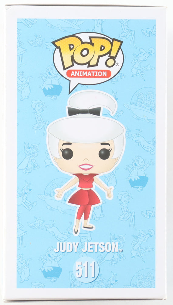 Danica McKellar Signed (Beckett) "The Jetsons" #511 Judy Jetson Funko Pop! Vinyl Figure - Voice of Judy Jetson in The Jetsons & WWE: Robo-WrestleMania! | Beckett Witnessed