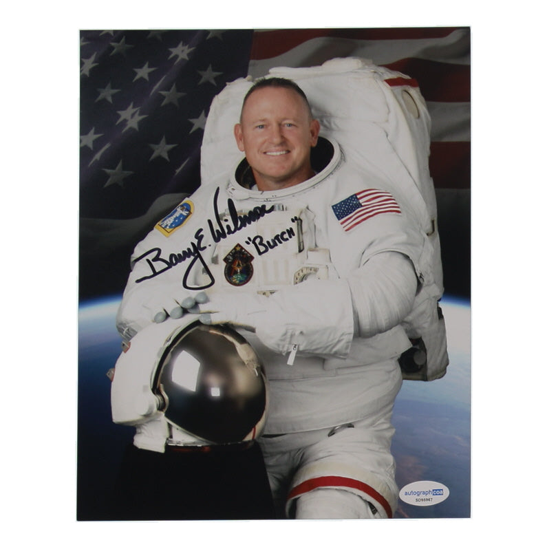 Barry "Butch" Wilmore Signed NASA 8x10 Photo (ACOA) - Nasa Astronaut