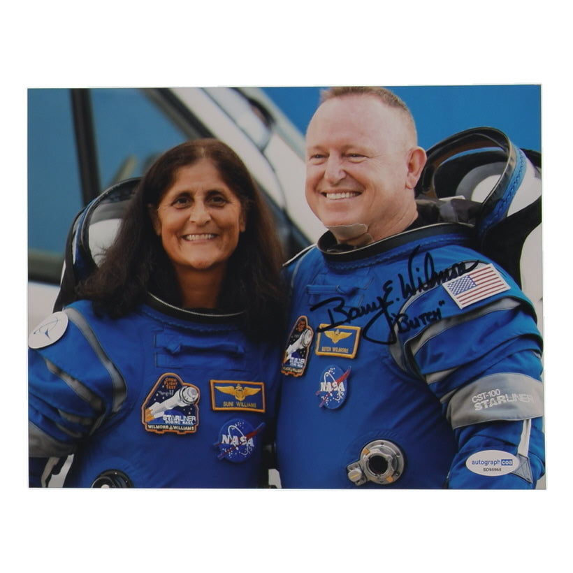 Barry "Butch" Wilmore Signed NASA 8x10 Photo (ACOA) Astronaut
