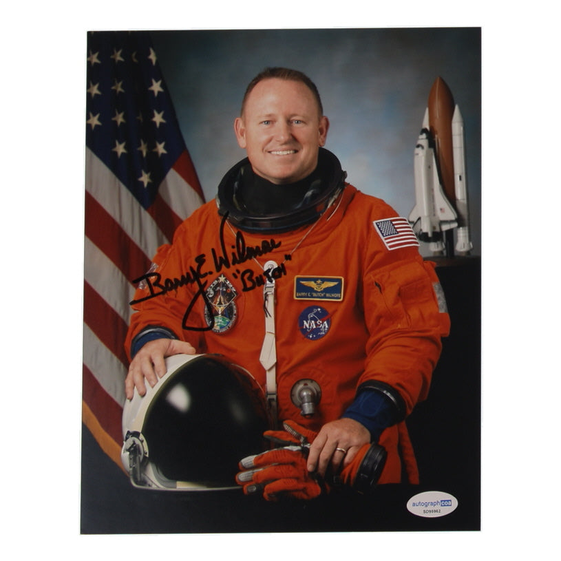 Barry "Butch" Wilmore Signed NASA 8x10 Photo (ACOA) - Astronaut