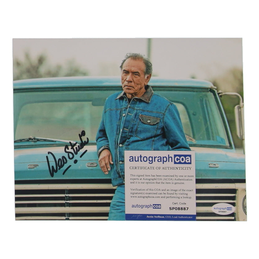 Wes Studi Signed "Reservation Dogs" 8x10 Photo (ACOA)
