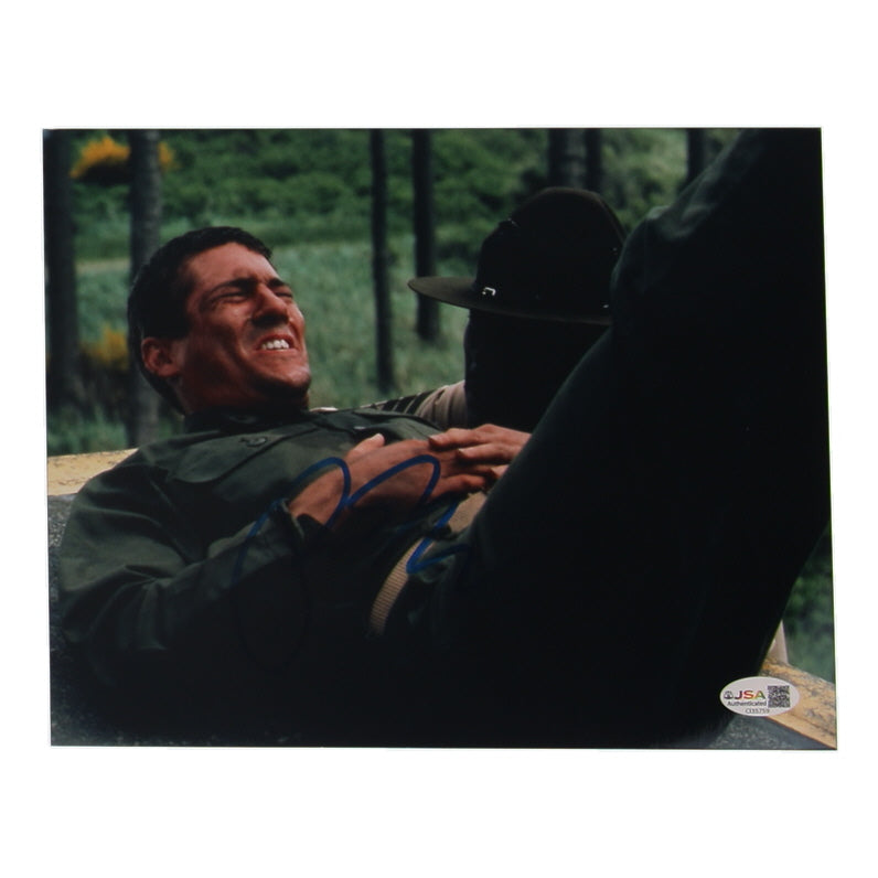Richard Gere Signed (JSA) "An Officer and a Gentleman" 8x10 Photo - Aviation Officer Candidate (AOC) Zachary "Zack" Mayo