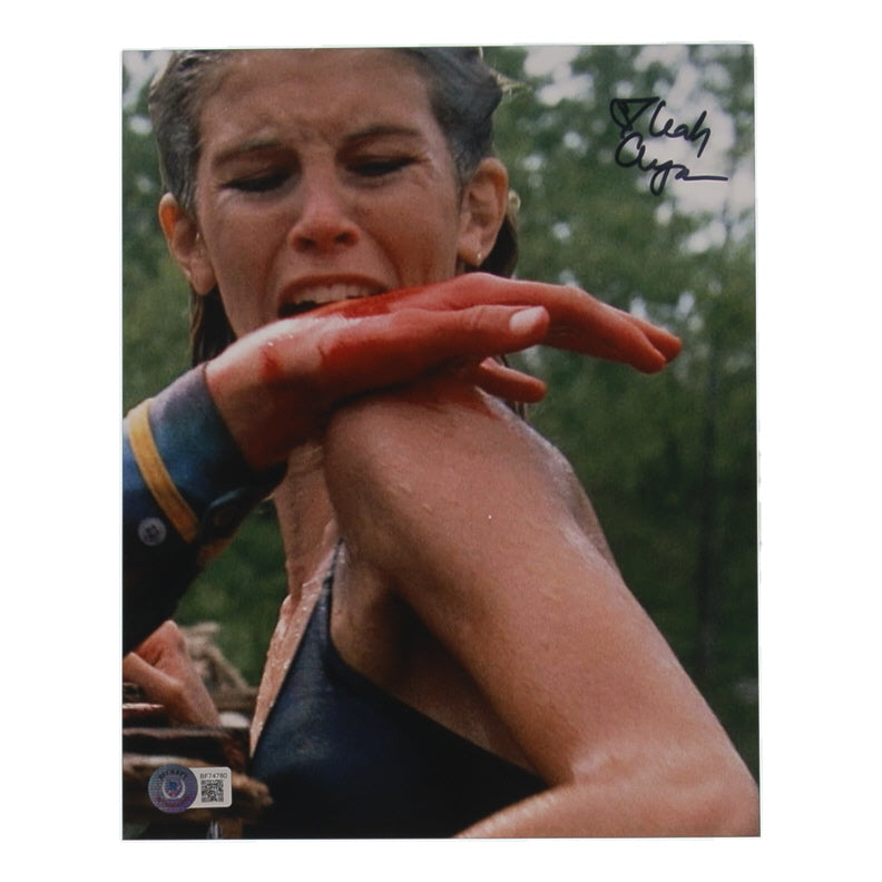 Leah Ayres Signed "The Burning" 8x10 Photo (Beckett)