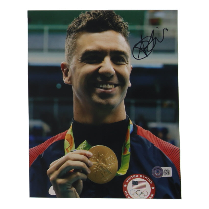 Anthony Ervin Signed Team USA 8x10 Photo (Beckett) - Swimmer