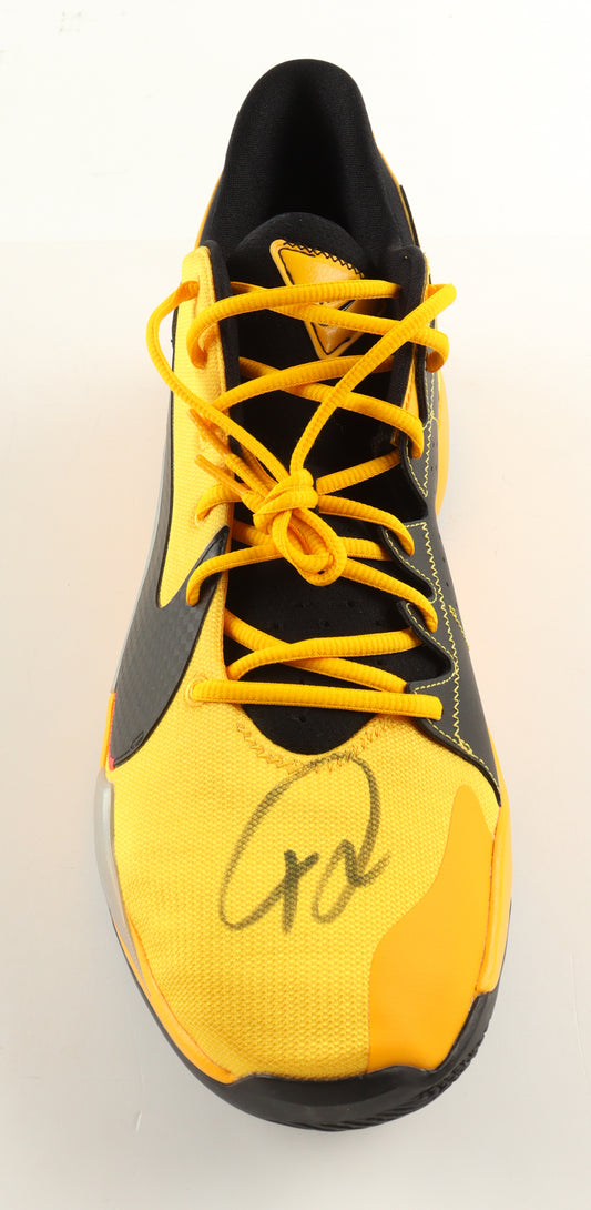 Giannis Antetokounmpo Signed (Beckett) Player Edition Basketball Shoe - Beckett Witnessed | Player Edition Shoes Directly From Giannis Antetokounmpo