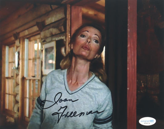 Joan Freeman Signed (ACOA) "Friday the 13th: The Final Chapter" 8x10 Photo - Mrs. Jarvis