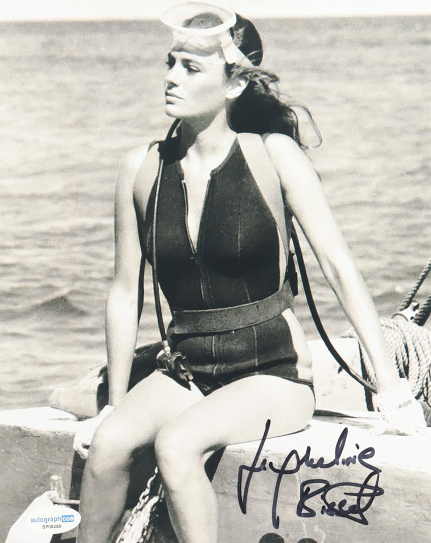 Jacqueline Bisset Signed "The Deep" 8x10 Photo (ACOA) - Gail Berke