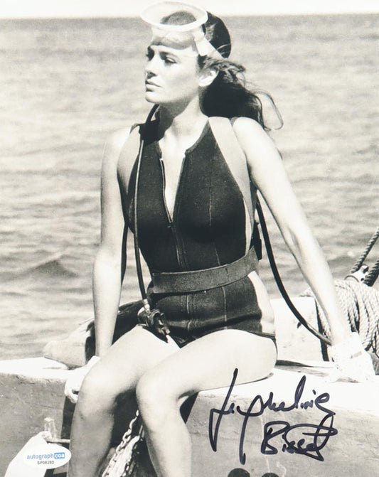 Jacqueline Bisset Signed "The Deep" 8x10 Photo (ACOA) - Gail Berke