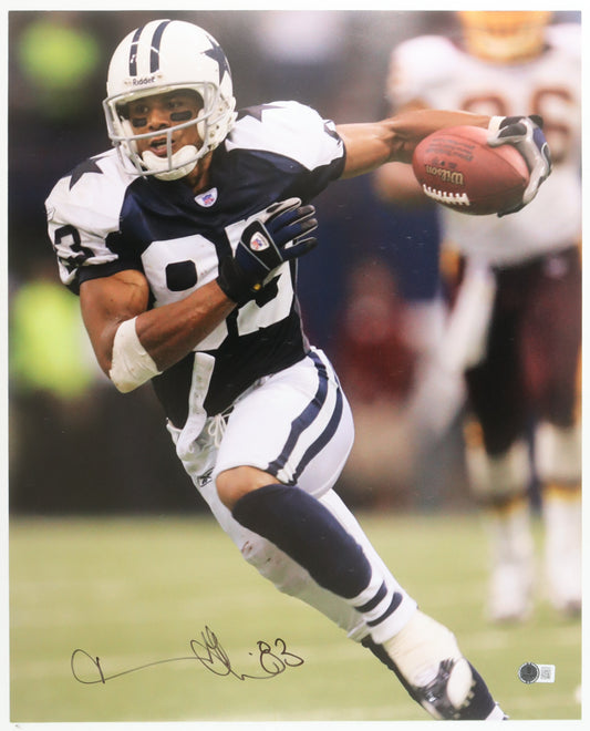 Terry Glenn Signed Cowboys 16x20 Photo (Beckett)
