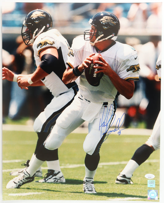 Mark Brunell Signed Jaguars 16x20 Photo (JSA)