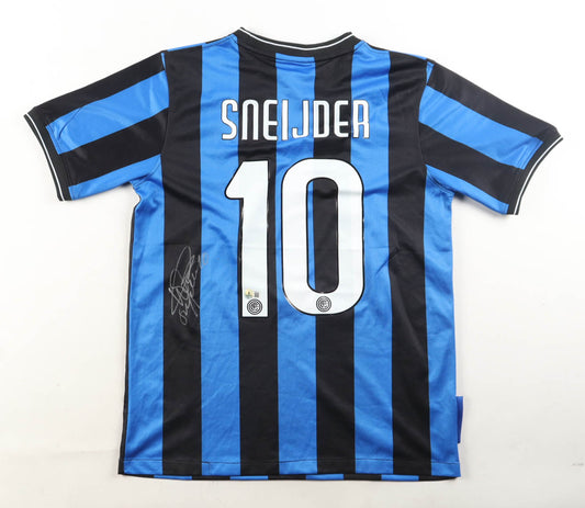 Wesley Sneijder Signed Nike Inter Milan Jersey (Beckett)