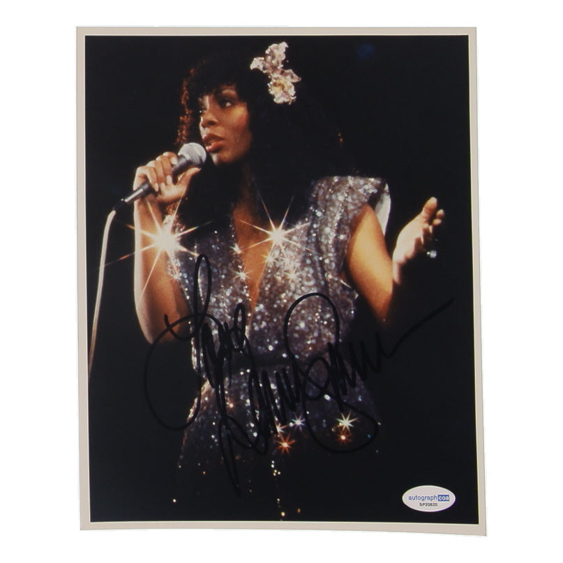 Donna Summer Signed 8x10 Photo Inscribed "Love" (ACOA)