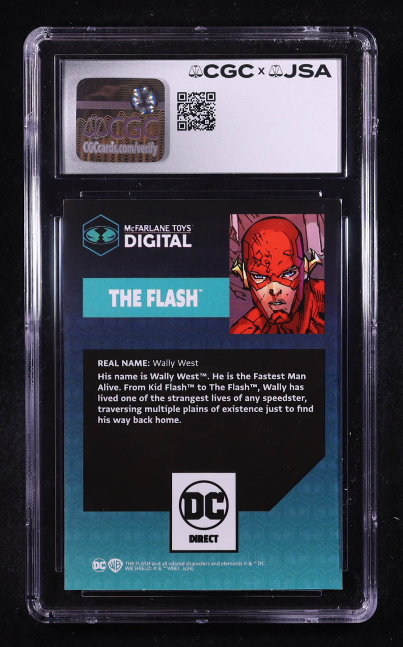Grant Gustin Signed 2024 The Flash DC Direct Figures McFarland Toys (CGC | Autograph Graded CGC 10) Autograph Graded CGC 10