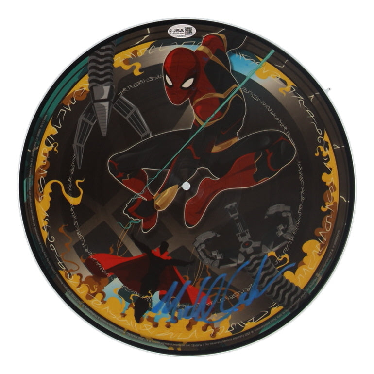 Michael Giacchino Signed (JSA) "Spider-Man: No Way Home" Vinyl Record - Composer