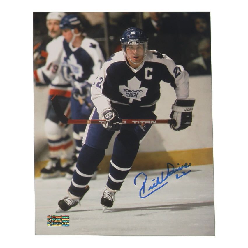 Rick Vaive Signed Maple Leafs 8x10 Photo (Premium Autographs)