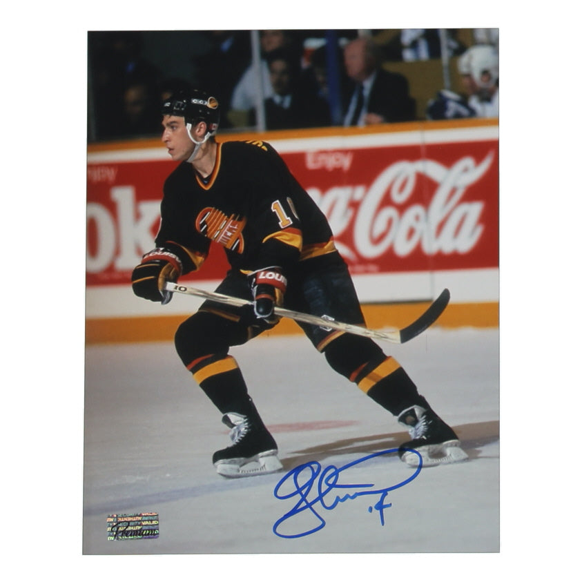 Geoff Courtnall Signed Canucks 8x10 Photo (Premium Autographs)