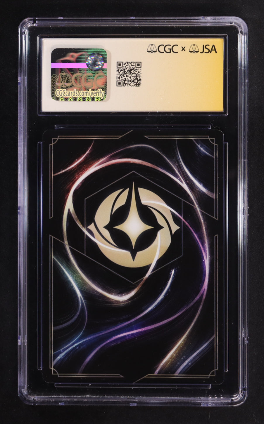 Bill Farmer Signed 2025 Disney Lorcana TCG Promotional Card #27/P2 Pluto - Tried and True FOIL "Pluto" (CGC 8 | Auto 9) Voice Actor Of Pluto