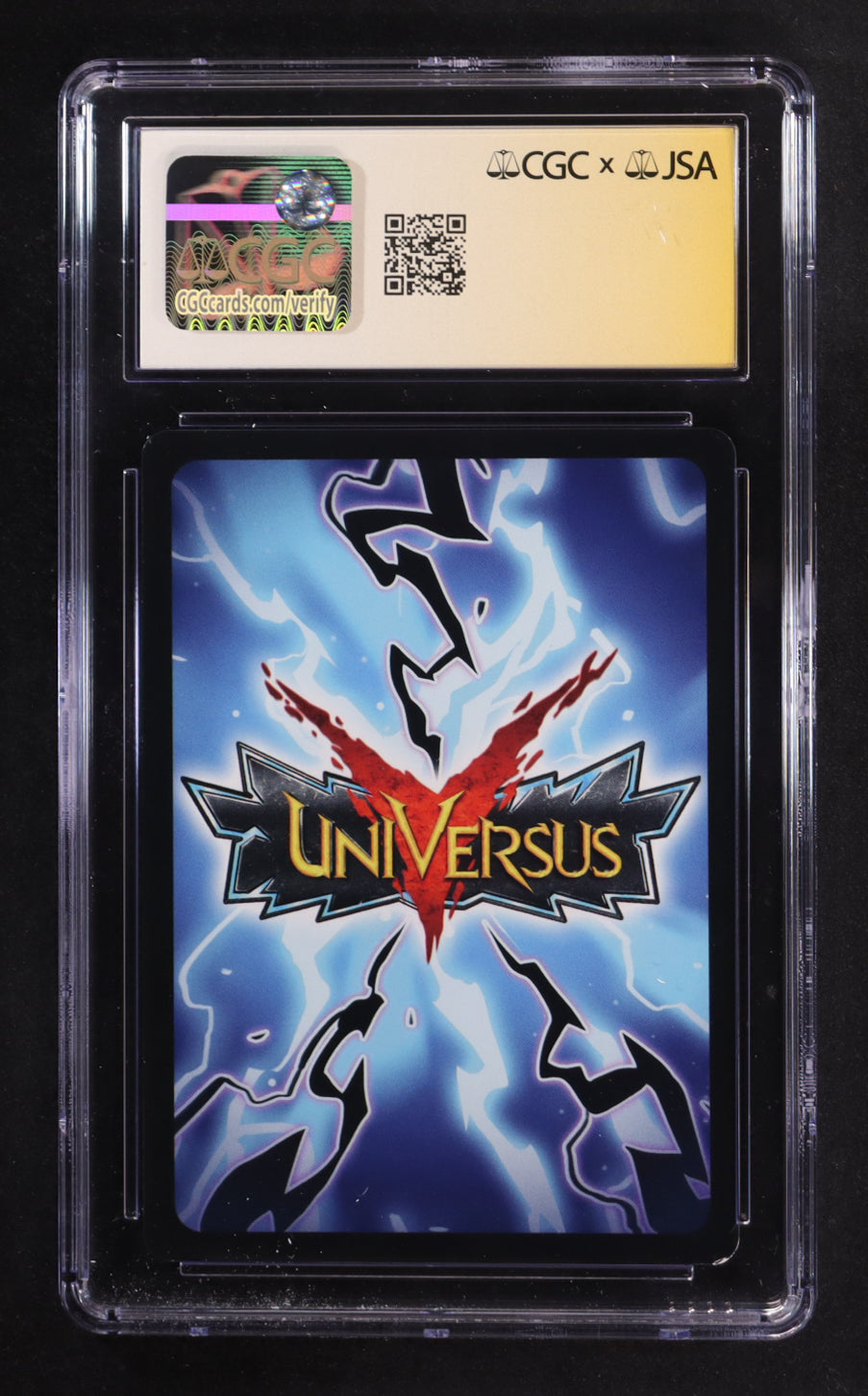 Justin Cook Signed 2022 UniVersus My Hero Academia Crimson Rampage DLC #5 Hardened Crusher (CGC 8 | Auto 10) Voice Actor Of Eijiro Kirishima