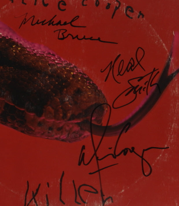 Alice Cooper, Neal Smith & Michael Bruce Signed (JSA) "Killer" Vinyl Record Album