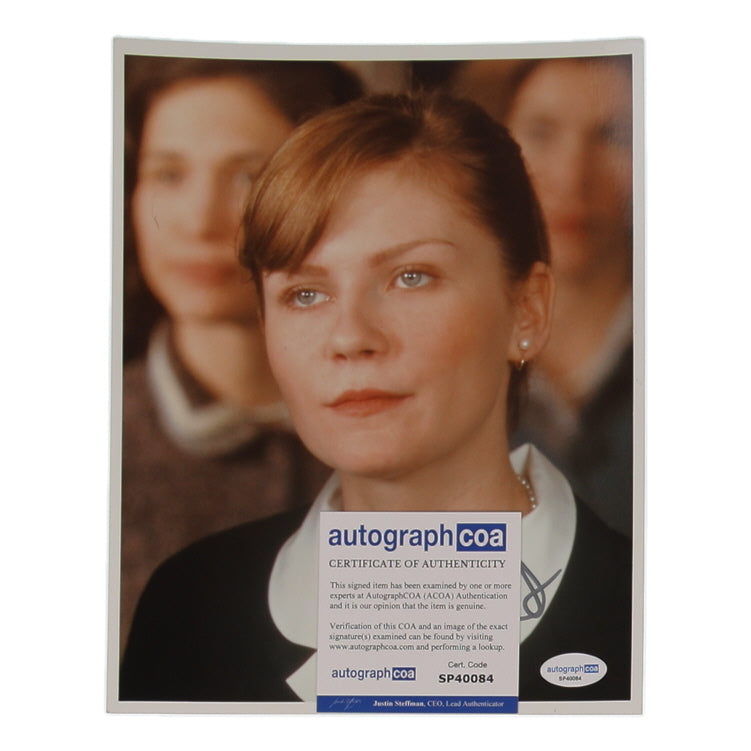 Kirsten Dunst Signed "Mona Lisa Smile" 8x10 Photo (ACOA) - Elizabeth "Betty" Warren