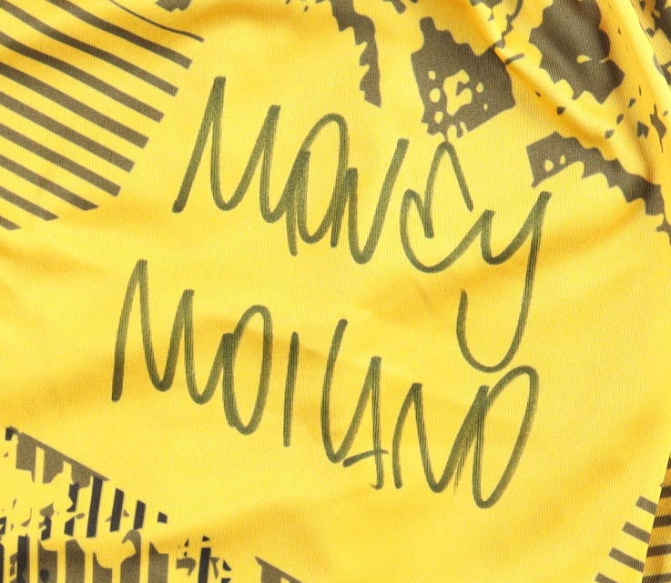 Renato Moicano Signed (Beckett) "Money Moicano" Custom Fight Shorts - Beckett Witnessed