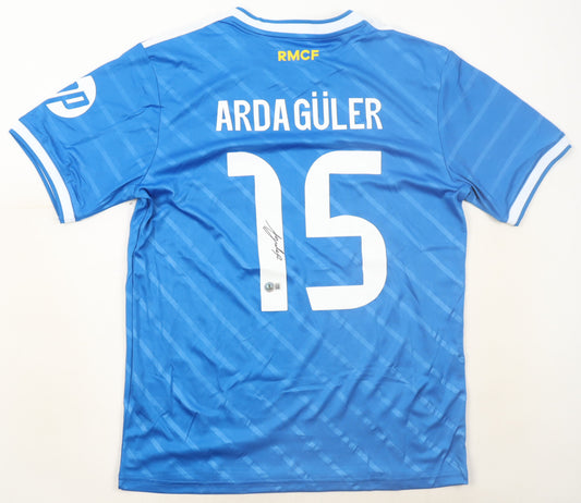 Arda Guler Signed (Beckett) Real Madrid Adidas Authentic Jersey