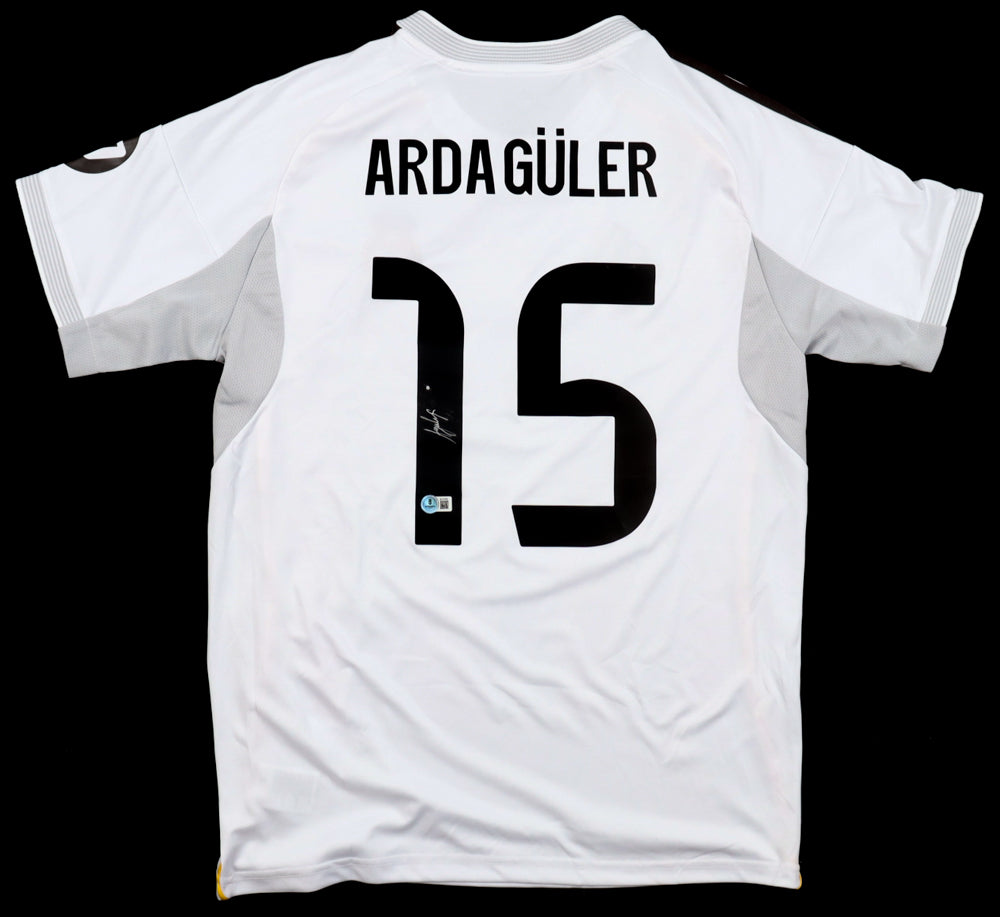 Arda Guler Signed (Beckett) Real Madrid Adidas Authentic Jersey