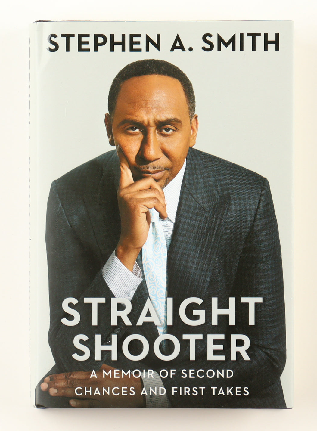 Stephen A. Smith Signed (JSA) "Straight Shooter" Hardcover Book