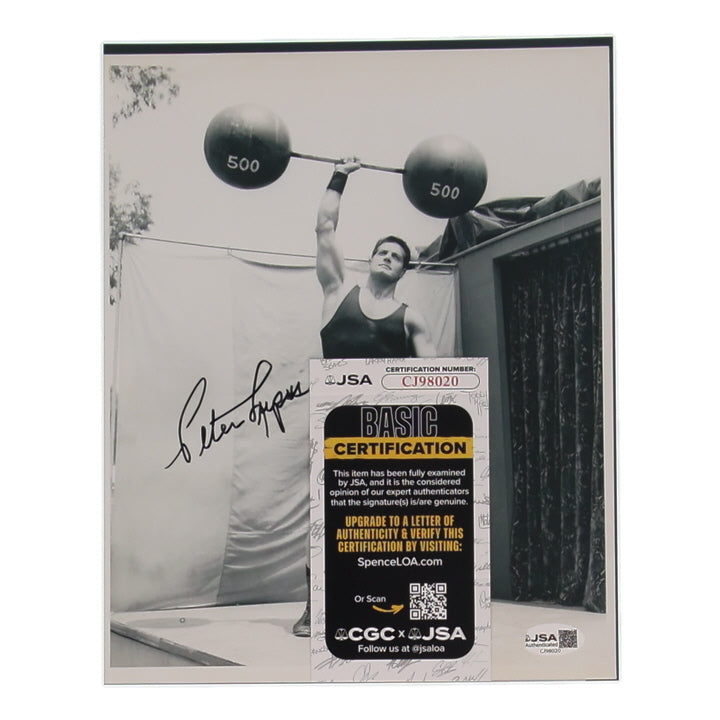 Peter Lupus Signed 8x10 Photo (JSA)