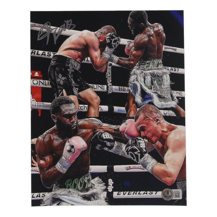 Jaron "Boots" Ennis Signed 8x10 Photo (Beckett)