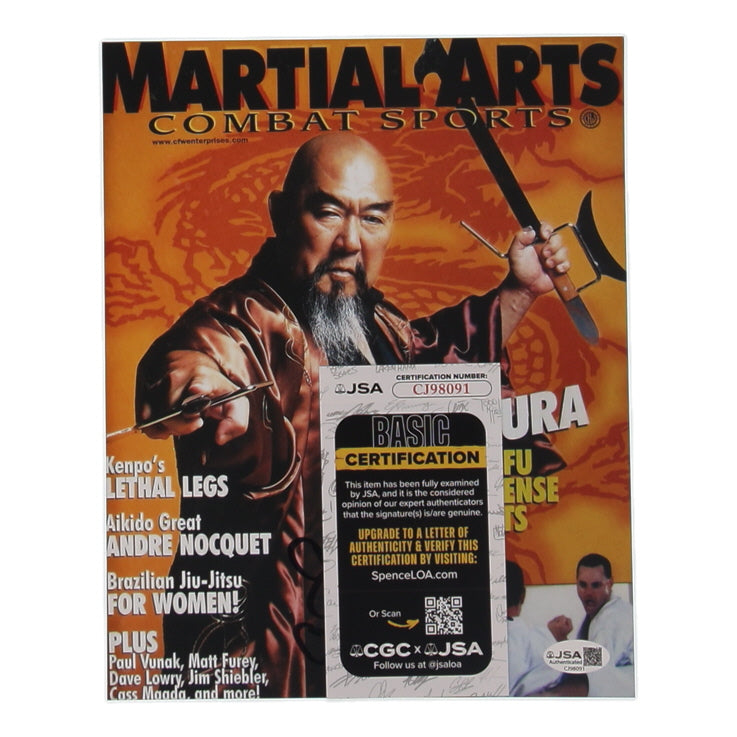 Gerald Okamura Signed 8x10 Photo (JSA)