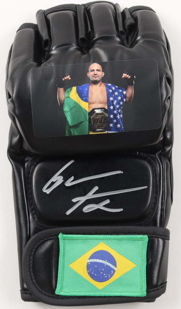 Glover Teixeira Signed Custom Brazil MMA Glove (Beckett)