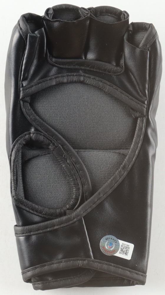 Shavkat Rakhmonov Signed Custom Uzbekistan MMA Glove (Beckett)