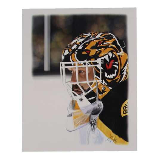 Tim Thomas "Thomas" Bruins 8x10 Lithograph By Alex Douglas (ArtByAD.CA) Limited Edition #3 / 5