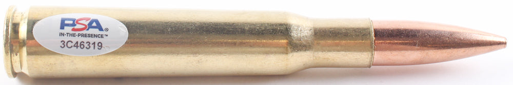 Robert O'Neill Signed (PSA) HK416 Full-Size Bullet Prop Inscribed "Never Quit" - PSA In-The-Presence | U.S. Navy SEAL Who Killed Osama Bin Laden