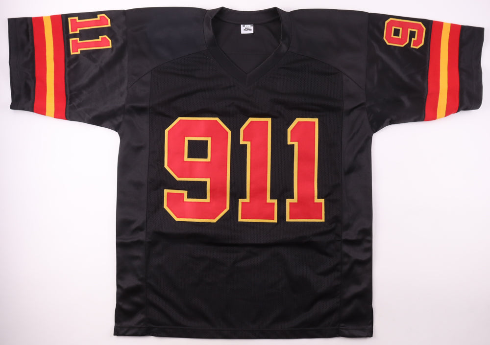 Robert O'Neill Signed (PSA) "The Operator" 9/11 Tribute Jersey Inscribed "Never Quit!" - U.S. Navy SEAL Who Killed Osama Bin Laden