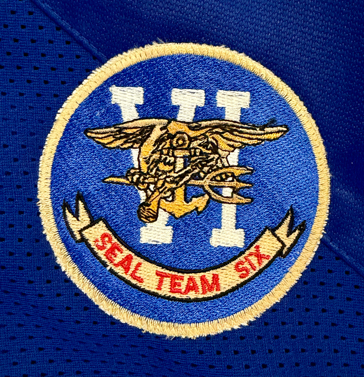 Robert O'Neill Signed Jersey Inscribed "Never Quit!" (PSA) Jaxon Dart New York Giants Custom Jersey w/Seal Team Six Patch