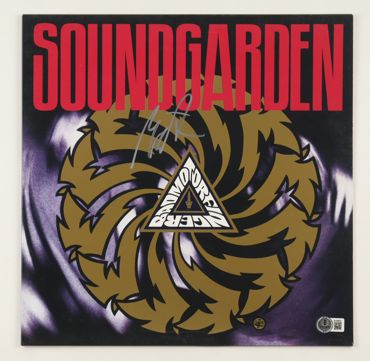 Matt Cameron Signed (Beckett) Soundgarden "Badmotorfinger" Vinyl Record Album - Drummer