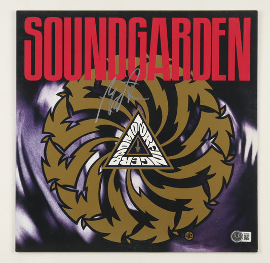 Matt Cameron Signed (Beckett) Soundgarden "Badmotorfinger" Vinyl Record Album - Drummer