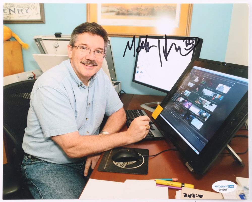 Mark Henn Signed 8x10 Photo (ACOA) - Disney Animator