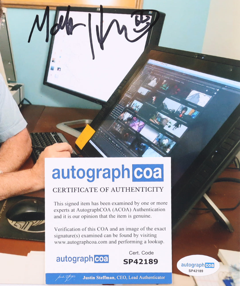 Mark Henn Signed 8x10 Photo (ACOA) - Disney Animator