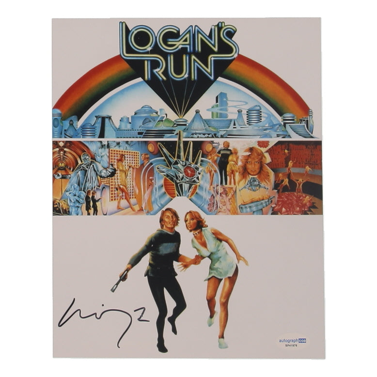 Michael York Signed "Logan's Run" 8x10 Photo (ACOA) - Logan 5