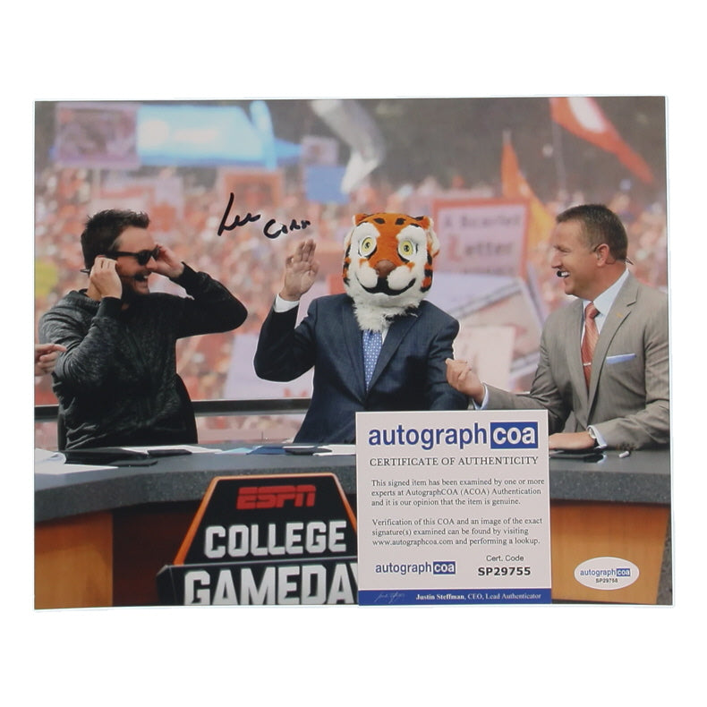 Lee Corso Signed 8x10 Photo (ACOA) - ESPN Analyst